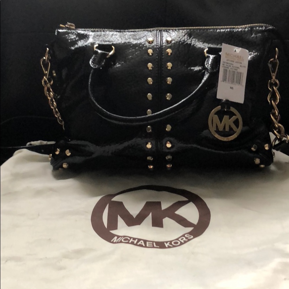 MICHAEL KORS UPTOWN ASTOR GENIUNE LEATHER - NWT